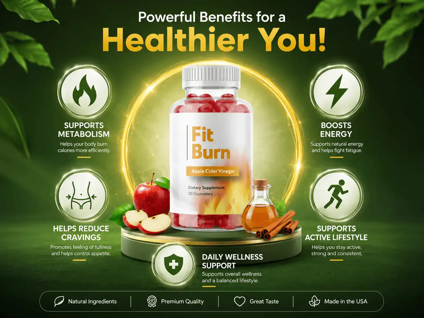 Fit Burn benefits metabolism appetite energy gut health plant-based