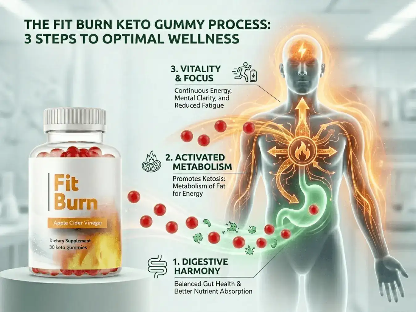 How Fit Burn ACV keto gummies work metabolism fat burning process